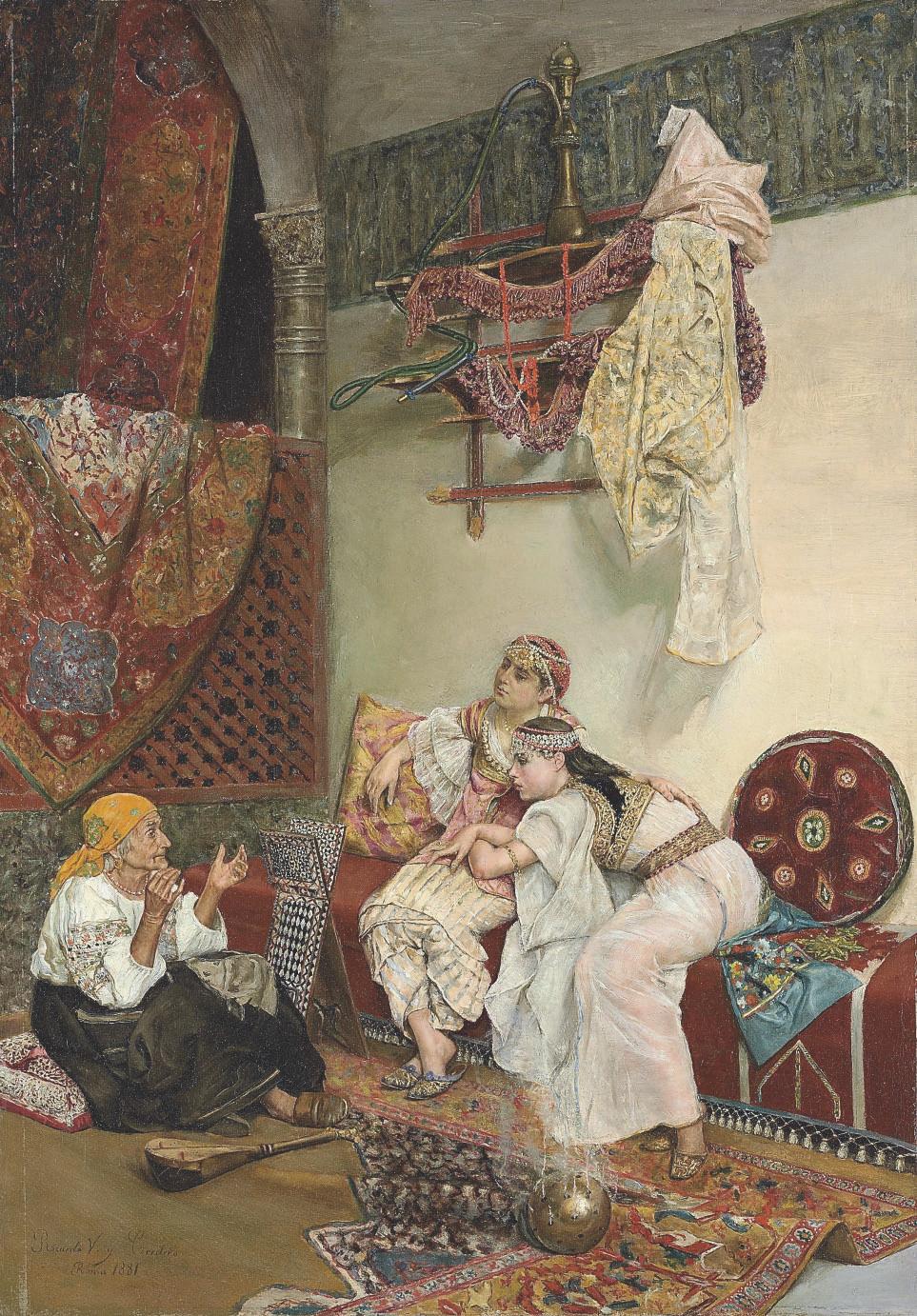 Ricardo Villegas y Cordero - The fortune teller