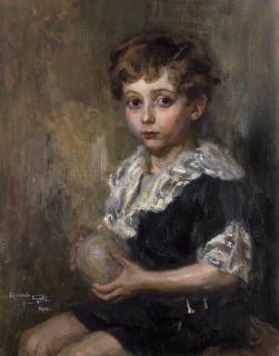 Riccardo Galli - Bimbo con la palla