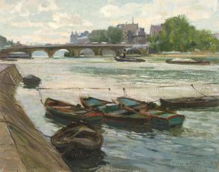 Riccardo Galli - La Senna, Parigi