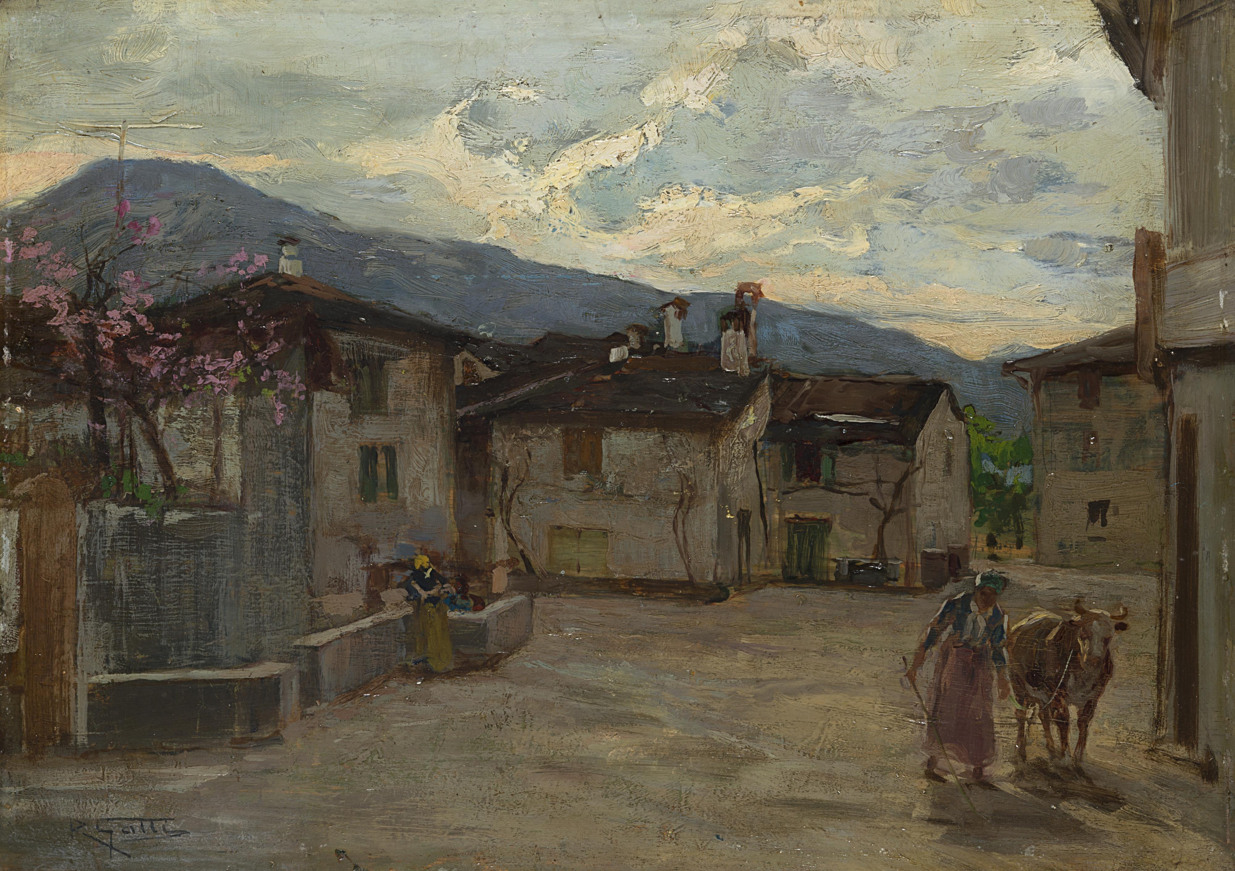 Riccardo Galli - Piazzetta ai mulini. Mandello Lario
