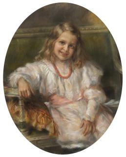 Riccardo Galli - Ritratto di fanciulla