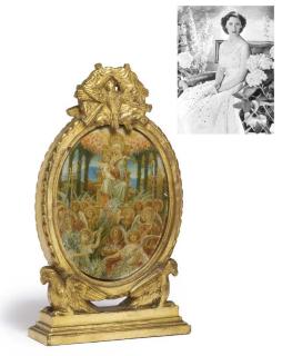 Riccardo Meacci - Madonna And Child Enthroned; And An Allegorical Scene With The Good Samaritan