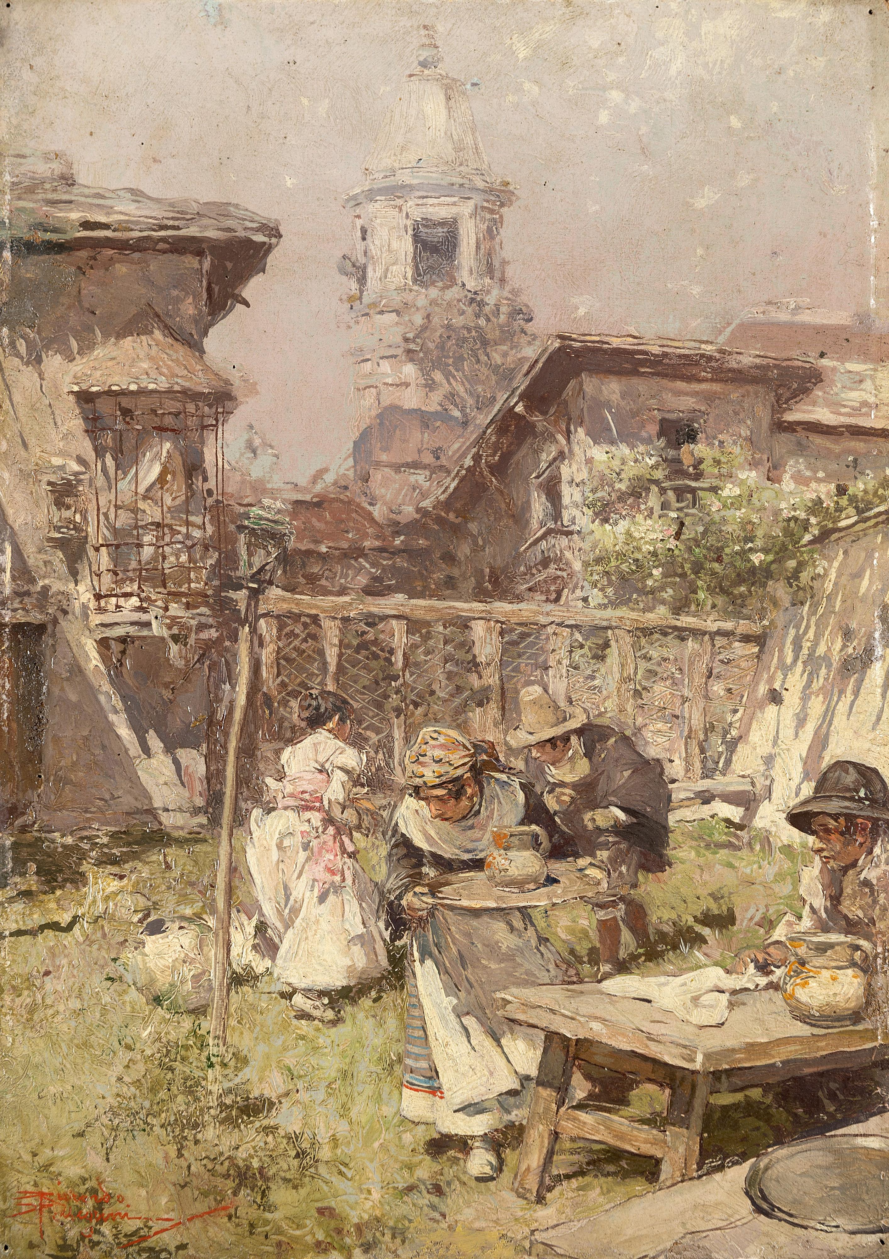 Riccardo Pellegrini - Colazione all\'aperto