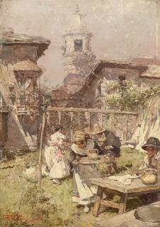 Riccardo Pellegrini - Colazione all\'aperto