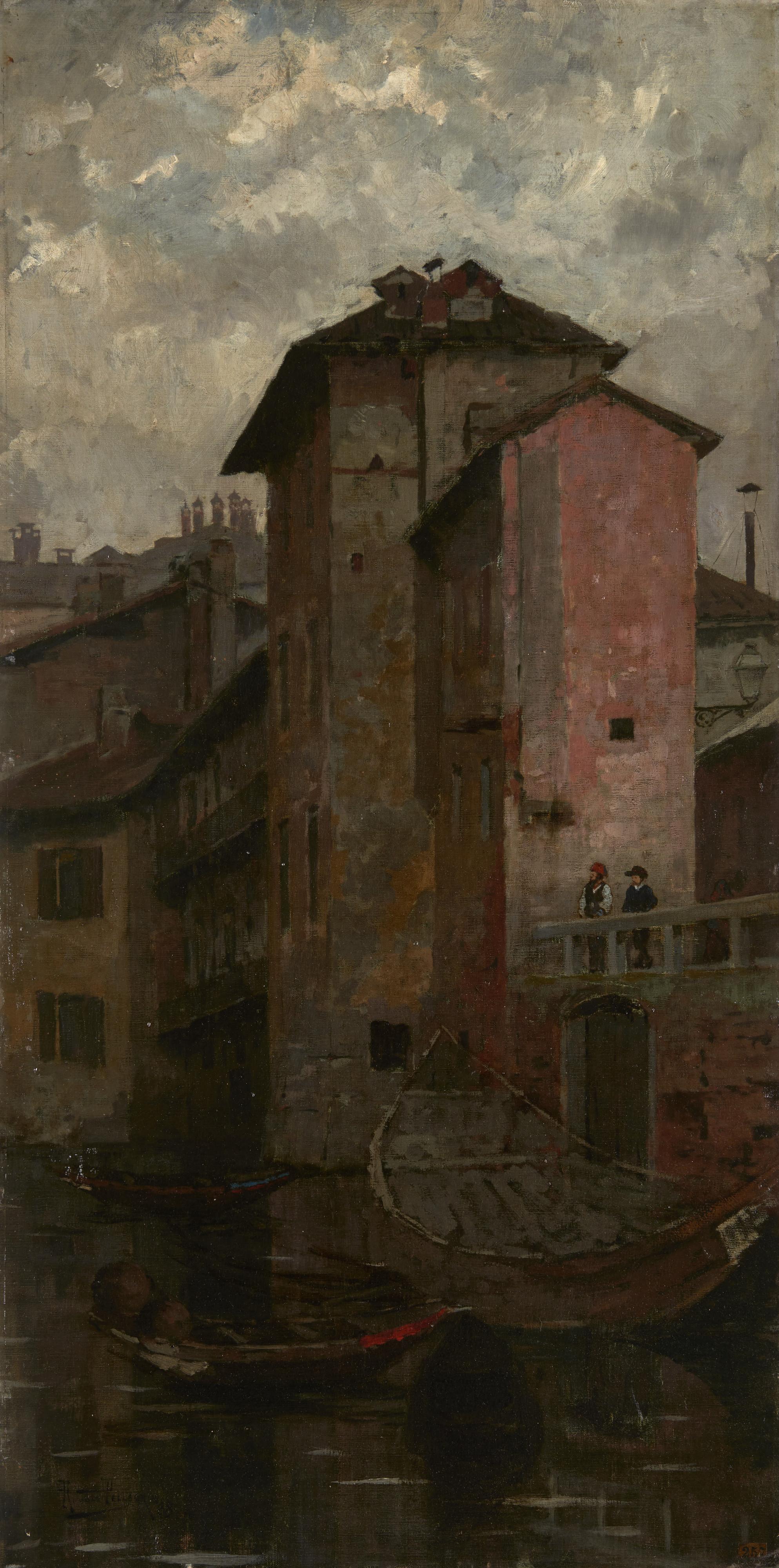 Riccardo Pellegrini - La torre del sale in via Vallone