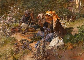 Riccardo Pellegrini - The Snake Charmer, Morocco