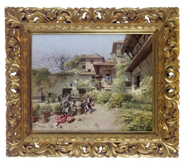 Riccardo Pellegrini - Una Partita Ai Dadi: Soldiers Playing Dice