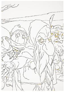 Richard Aldrich - Hobbit Painting