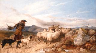 Richard Ansdell, R.A. - Crossing the Moor