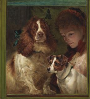 Richard Ansdell, R.A. - Lucky Dogs