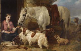 Richard Ansdell, R.A. - The Crofter\'S Daughter