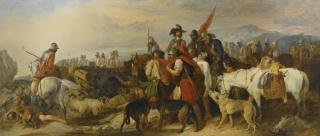 Richard Ansdell, R.A. - The Death Of Sir William Lambton 