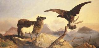 Richard Ansdell, R.A. - The Sick Lamb