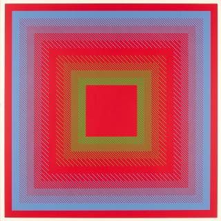 Richard Anuszkiewicz - 5 Bll.: Ohne Titel.