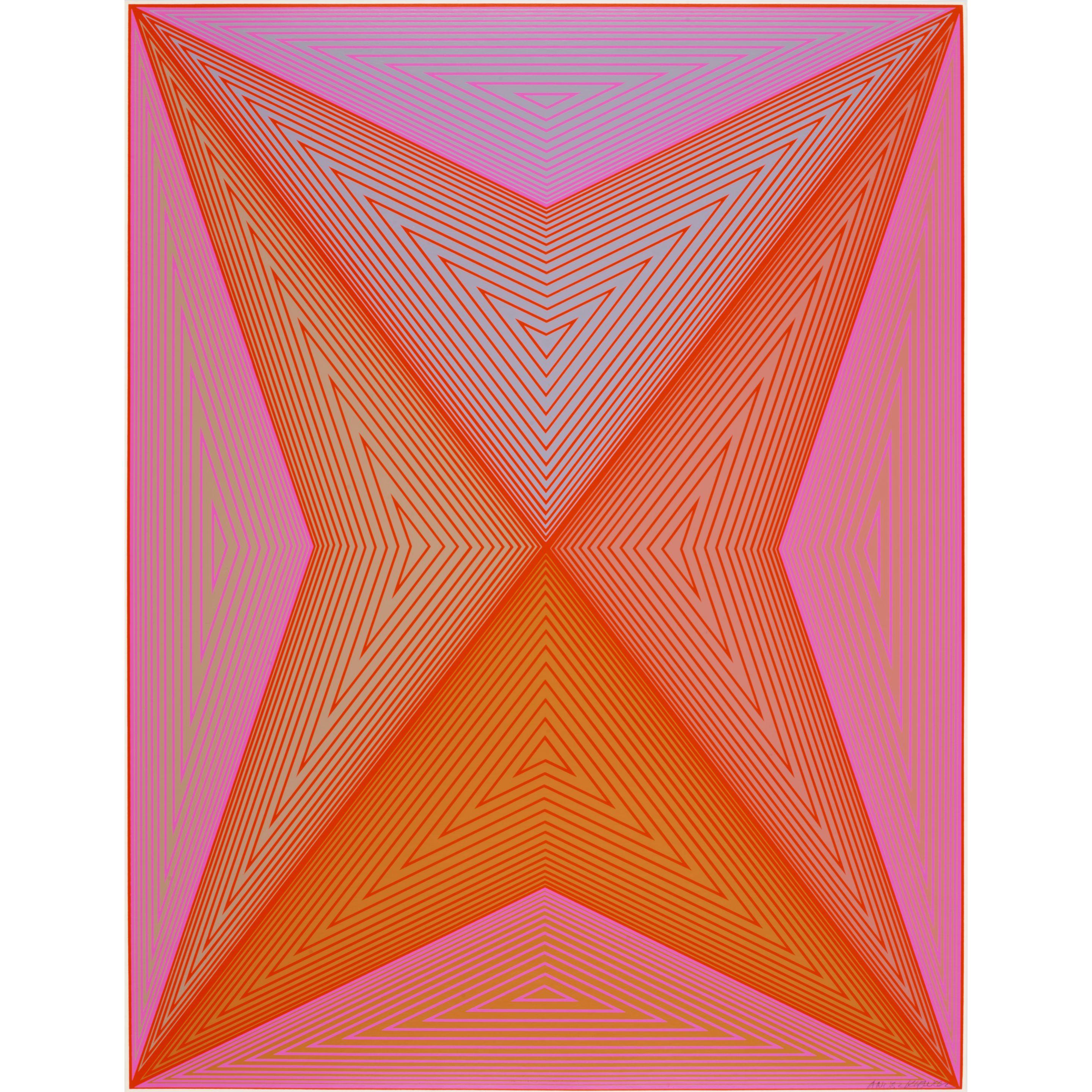 Richard Anuszkiewicz - One Plate, from Inward Eye