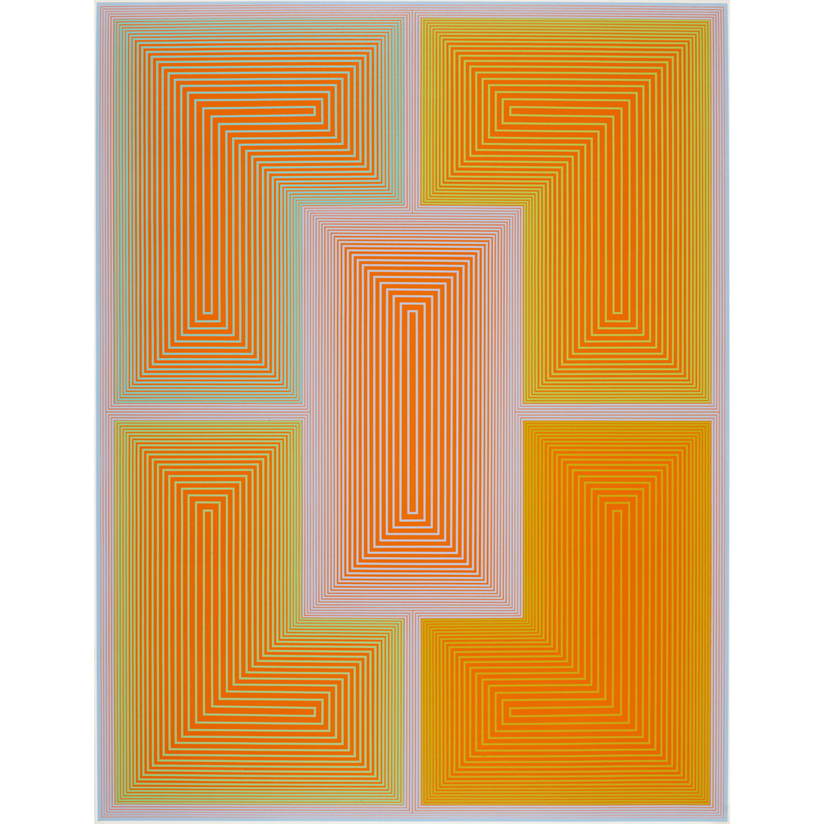 Richard Anuszkiewicz - One Plate, from Inward Eye