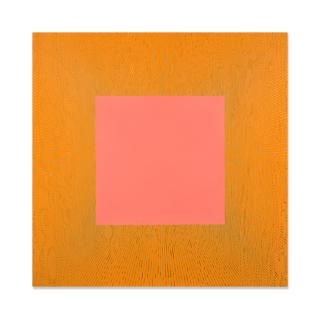 Richard Anuszkiewicz - Pale Rose Square