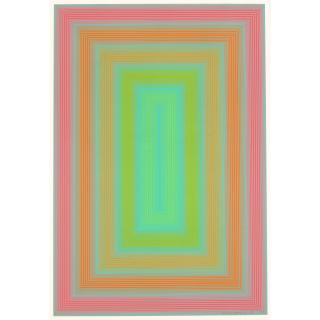 Richard Anuszkiewicz - Rosafied; Veridified (2 works)