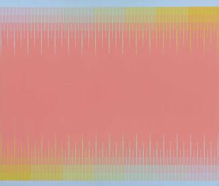 Richard Anuszkiewicz - Soft Flamingo