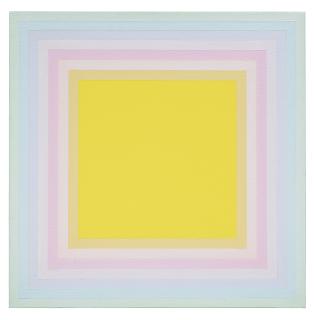 Richard Anuszkiewicz - Soft Yellow Square
