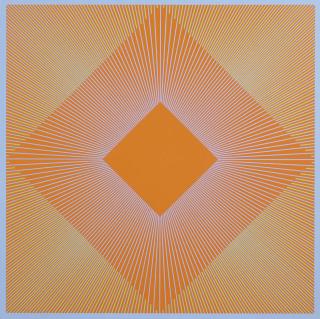 Richard Anuszkiewicz - Splendor of Orange