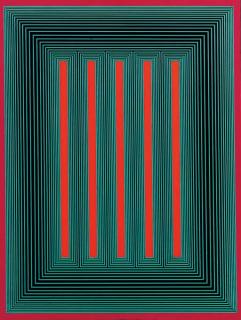 Richard Anuszkiewicz - Temple of the Evening Reds