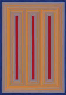 Richard Anuszkiewicz - Temple of the Purple Red