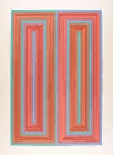 Richard Anuszkiewicz - Untitled, From The Peace Portfolio