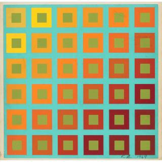 Richard Anuszkiewicz - Untitled