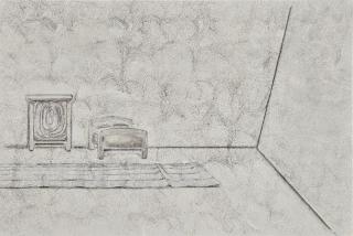 Richard Artschwager - Clothes, Closet, Bed, Rug, Corner