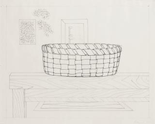 Richard Artschwager - Door Mirror Table Basket Window Rug