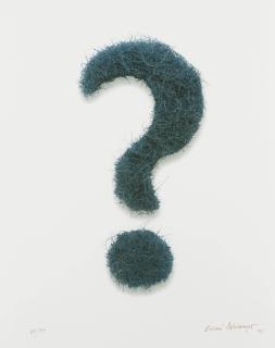 Richard Artschwager - Question Mark