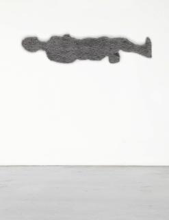 Richard Artschwager - Reclining Figure (Silver)