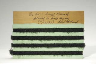 Richard Artschwager - The First Armpit Memorial