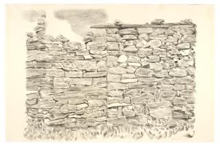 Richard Artschwager - Untitled (Stone Wall)