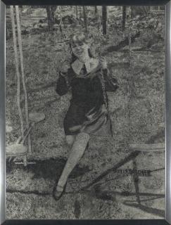 Richard Artschwager - Woman on Swing