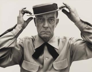 Richard Avedon - Buster Keaton, New York, 1952