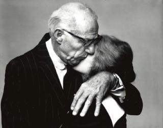 Richard Avedon - Dr. Spock, Pediatrician, Jane Cheney Spock, New York City, 9-18-69