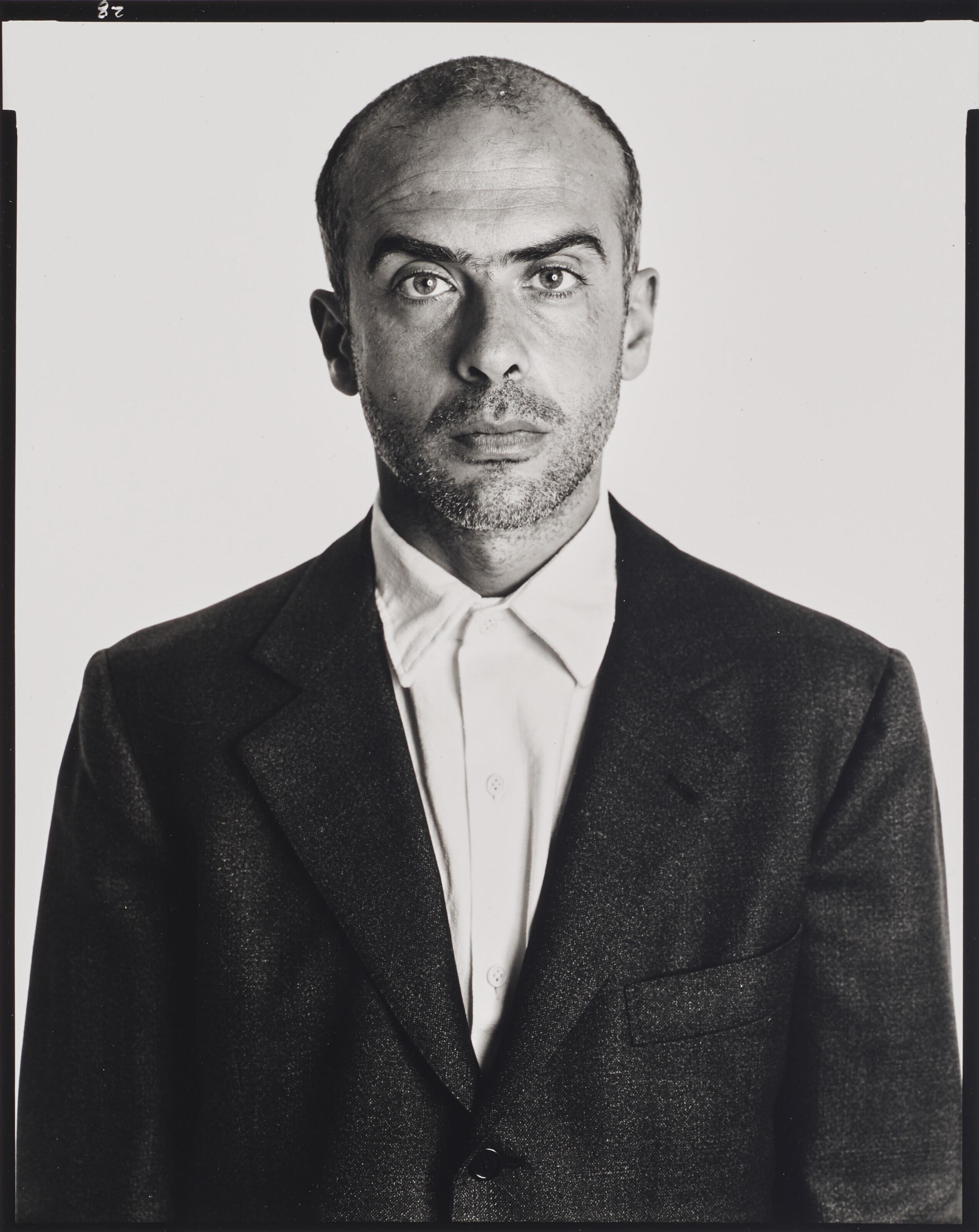 Richard Avedon - Francesco Clemente, 1986