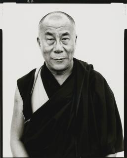Richard Avedon - His Holiness, The Dalai Lama, Kamataka, India, January 1998