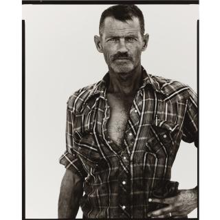 Richard Avedon - \'James Lykins, Oil Field Worker, Rawson, North Dakota, 8/17/82\'
