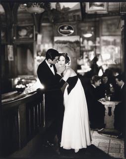 Richard Avedon - Made in France with signed print of Suzy Parker and Gardner McKay, Café des Beaux Arts, Paris, August 1956