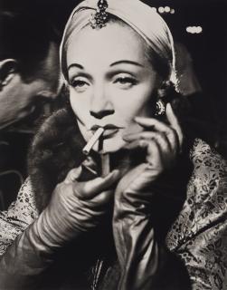 Richard Avedon - Marlene Dietrich, Turban by Dior The Ritz Paris, August 1955