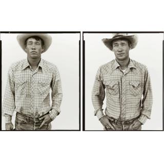 Richard Avedon - \'Richard Wheatcroft, Rancher, Jordan, Montana, 6/19/81 And 6/27/83\'