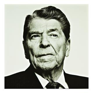 Richard Avedon - Ronald Reagan, Los Angeles, California