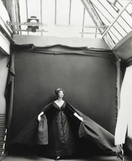 Richard Avedon - \'Suzy Parker (Evening Dress By Dior), Paris Studio\', August 1956Silver Print, Printed 1981. Signed, Numbered And With Several Stamps On The Reverse. Ed. 7/50. Mounted And Framed.