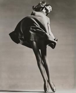 Richard Avedon - Veruschka, Dress by Bill Blass, New York Studio, January 1967