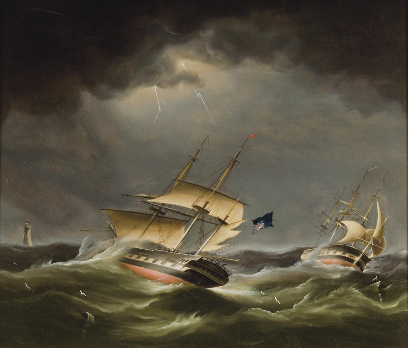 Richard B. Spencer - Rescue off Eddystone Light