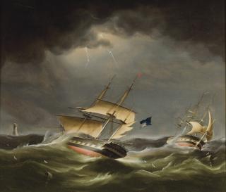Richard B. Spencer - Rescue off Eddystone Light