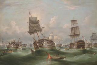 Richard B. Spencer - The battle of Trafalgar; The exhausted fleets at the end of the day